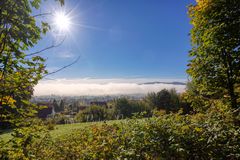 Nebel über der Stadt