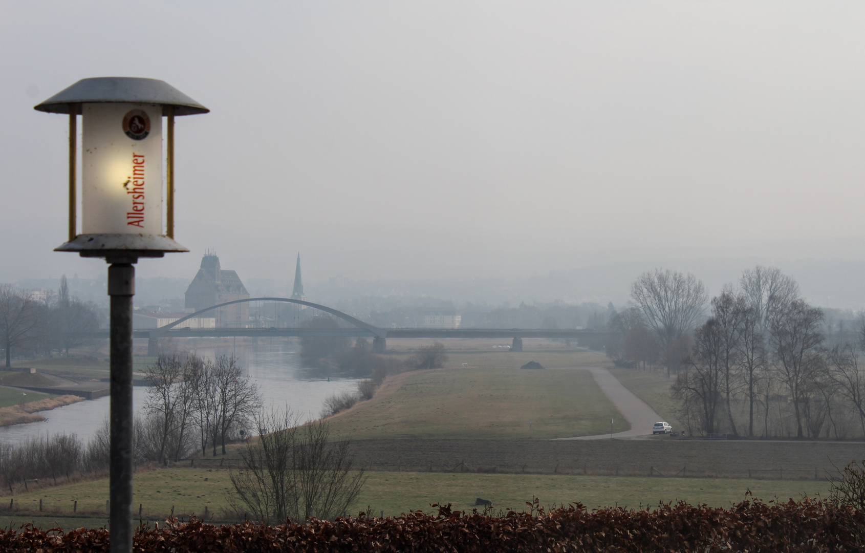 Nebel über der Stadt.......