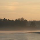 Nebel über der Thülsfelder Talsperre