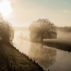 Nebel über der Trave