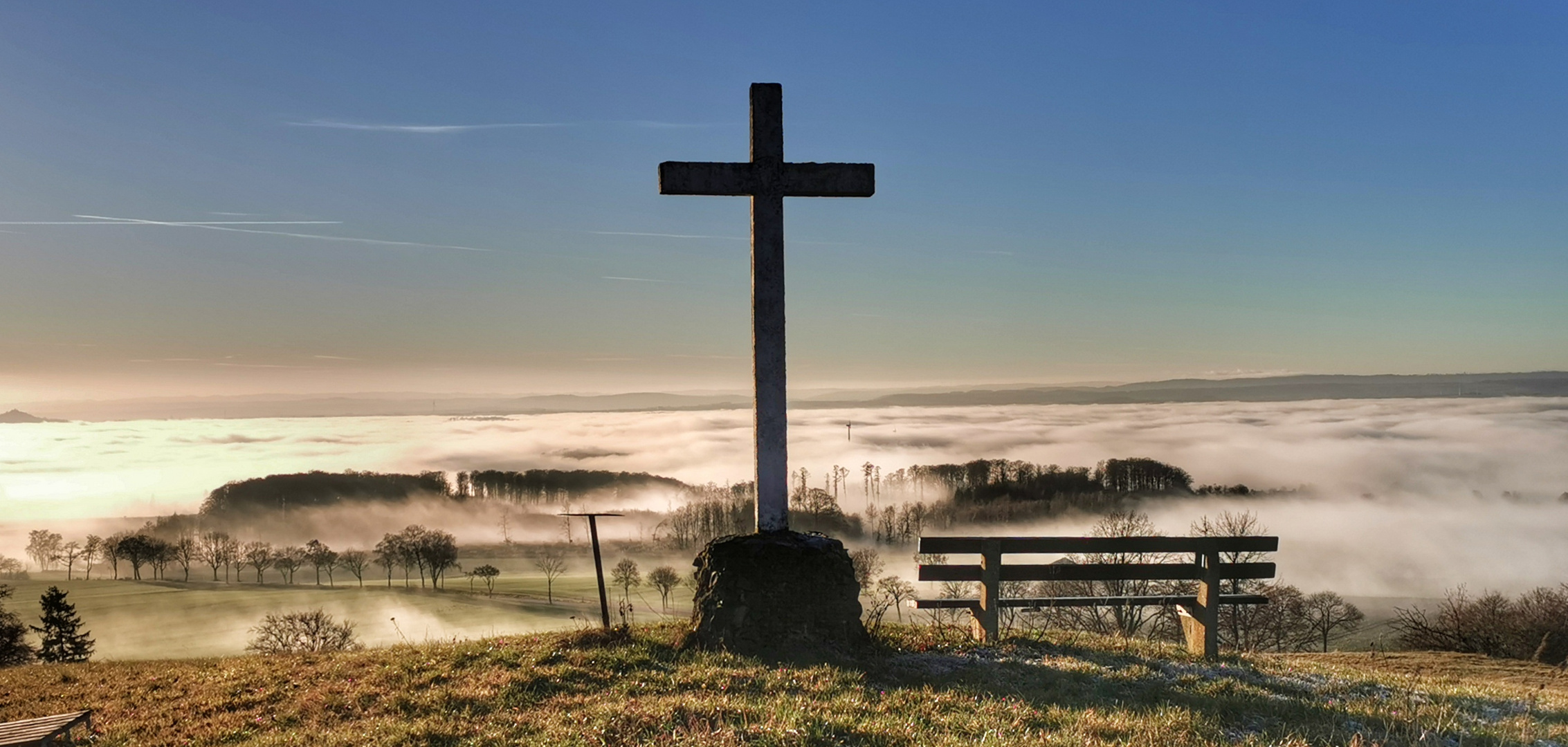 Nebel über der Warburger Börde 