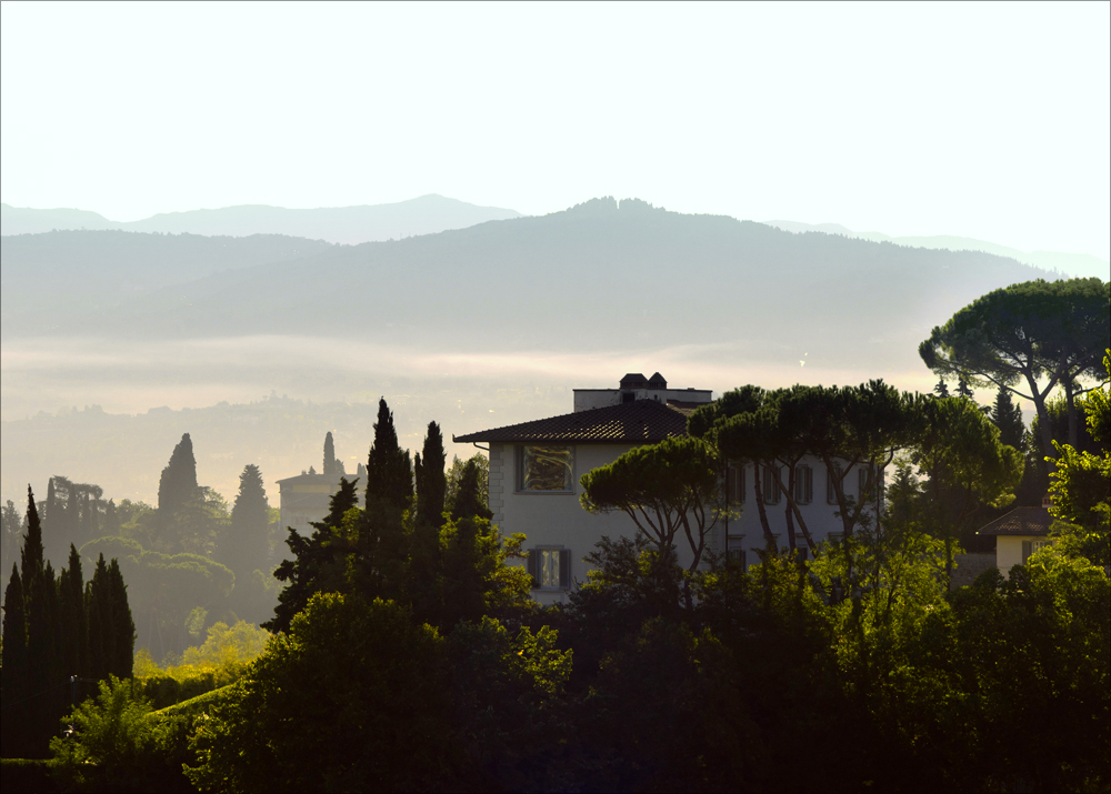 Nebel über Florenz