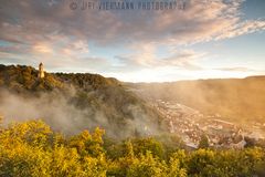 Nebel über Geislingen/Steige