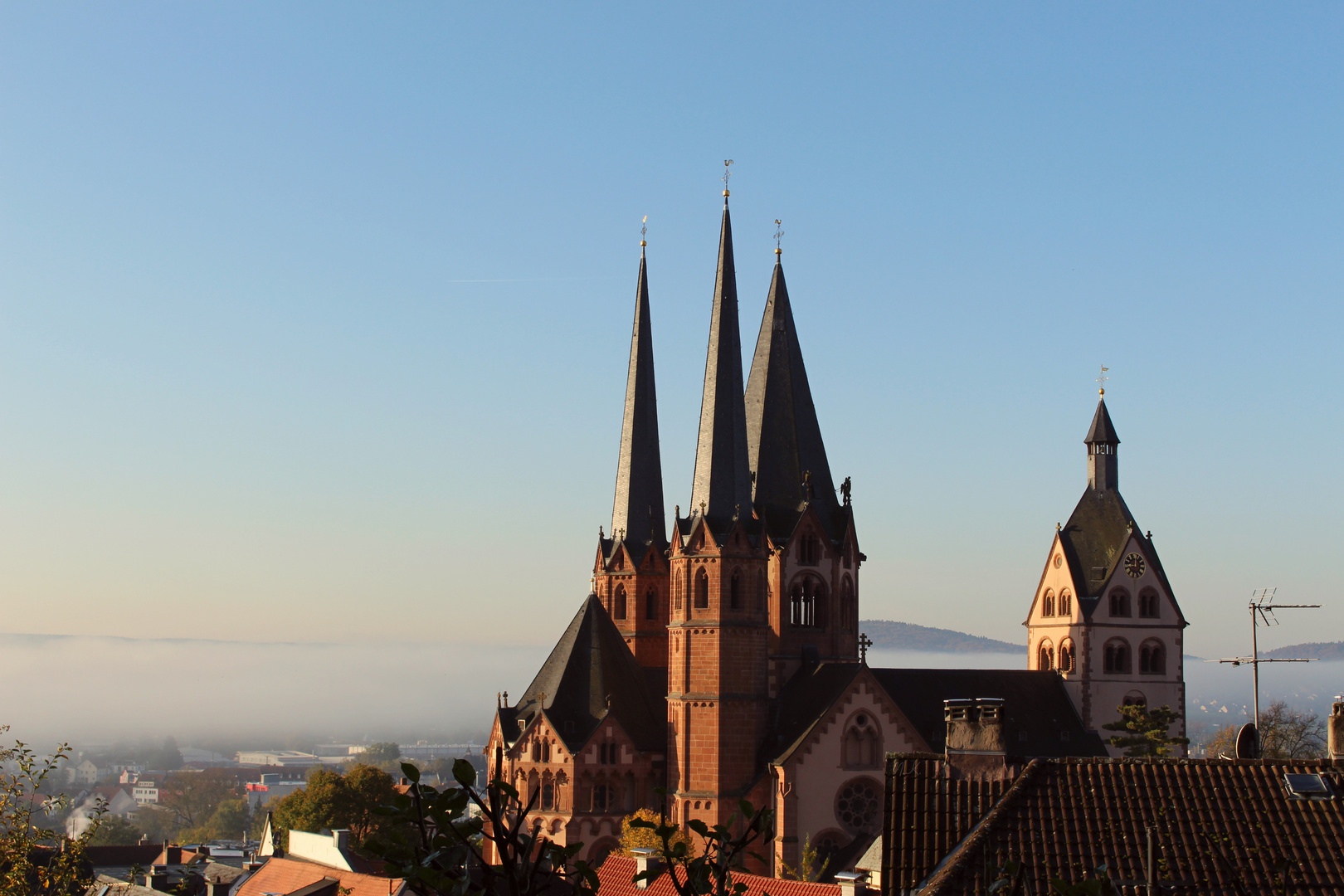 Nebel über Gelnhausen 