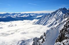 Nebel über Innsbruck