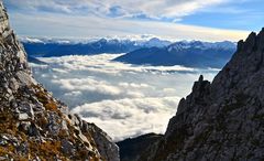 Nebel über Innsbruck