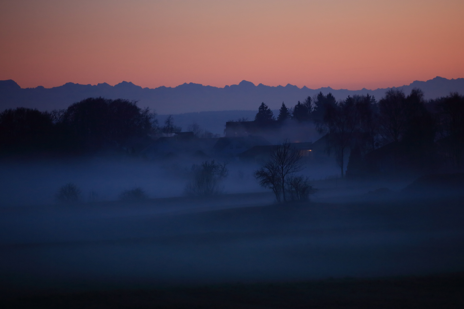 Nebel über Irndorf