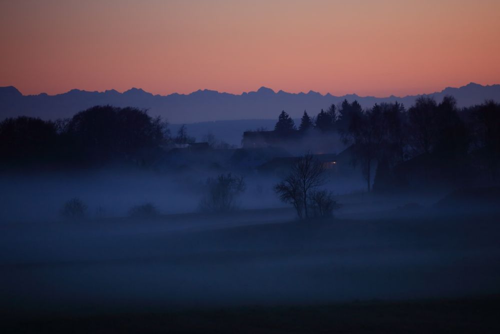 Nebel über Irndorf