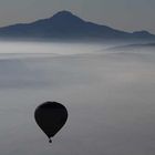 Nebel über Kappadokien