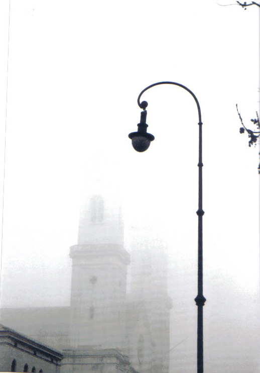 Nebel über Leopoldstr.