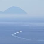 Nebel über Lipari