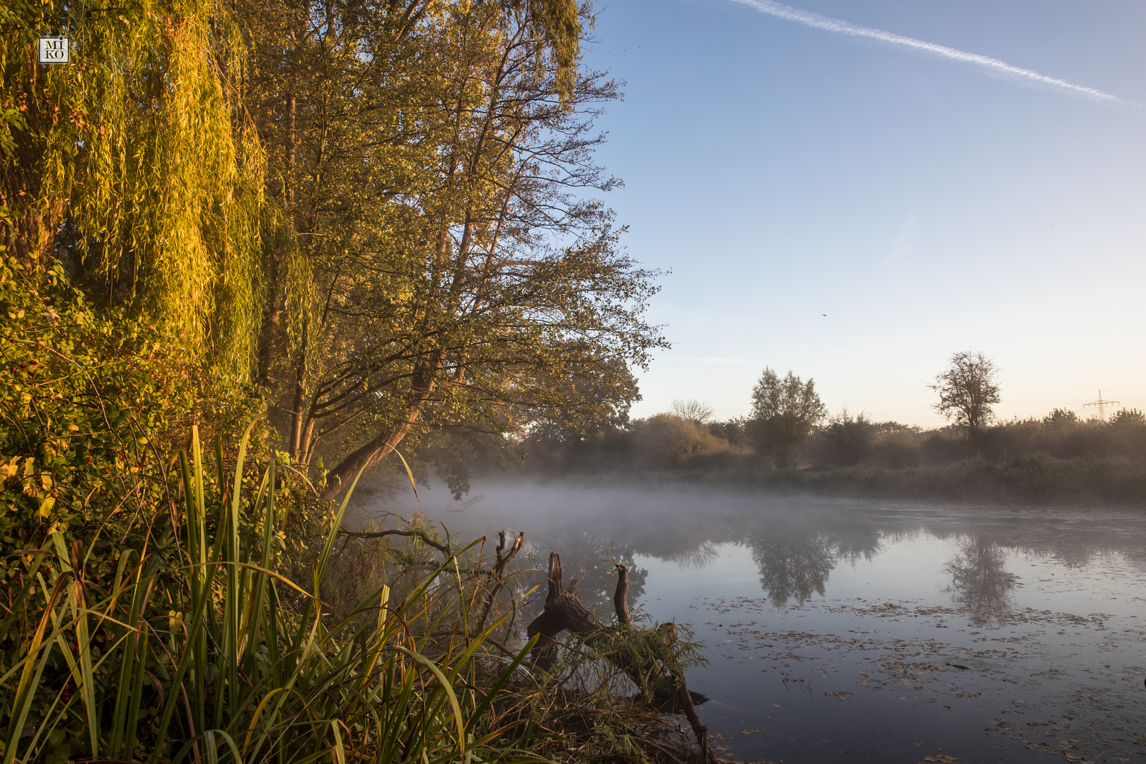 Nebel über Luther See