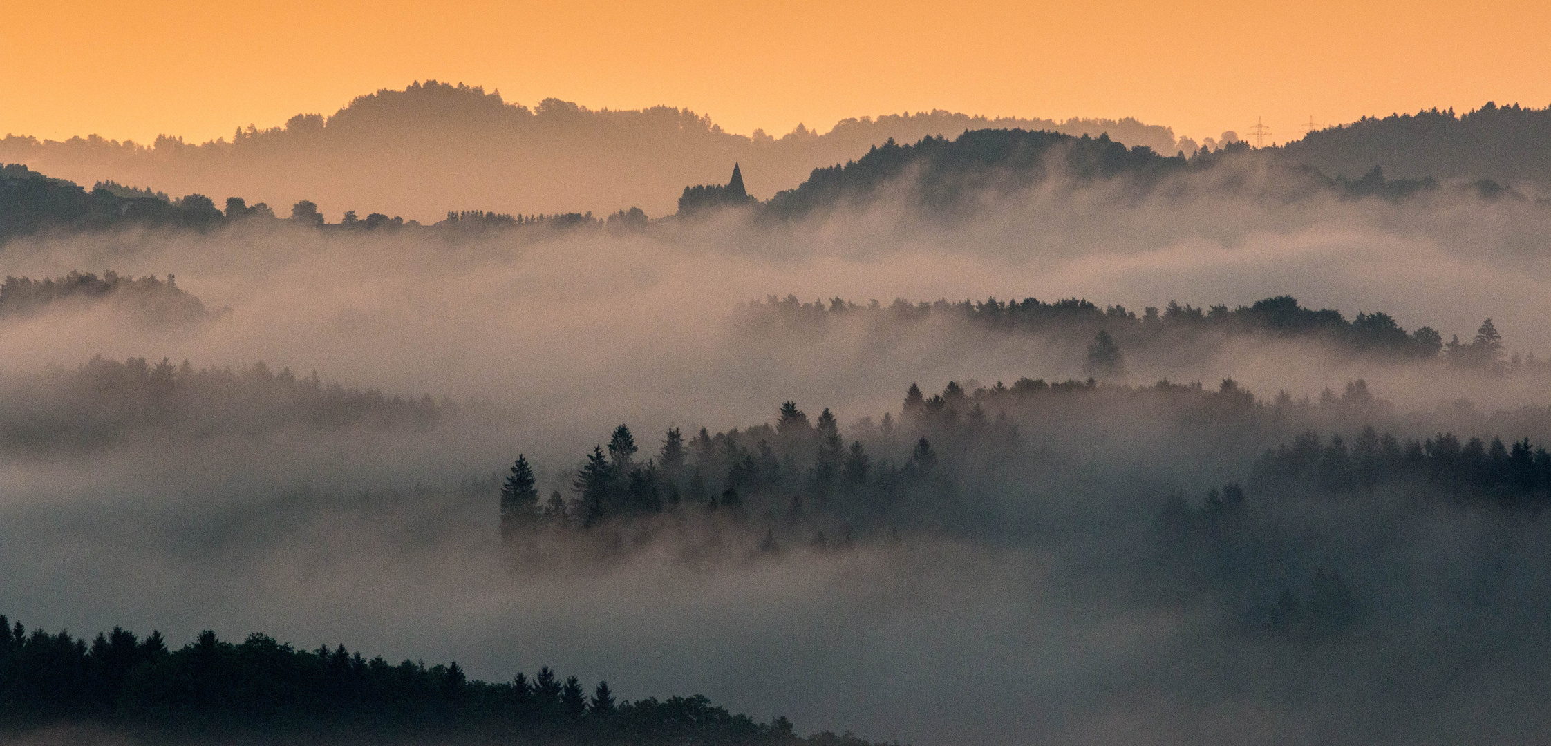 Nebel über Nammering