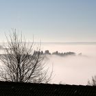 Nebel über Öfingen im Schwarzwald