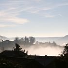 Nebel über Öfingen im Schwarzwald