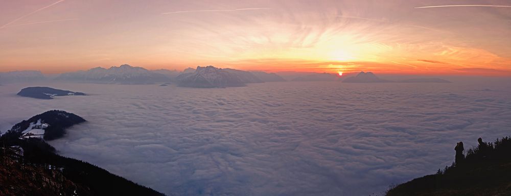 Nebel über Salzburg