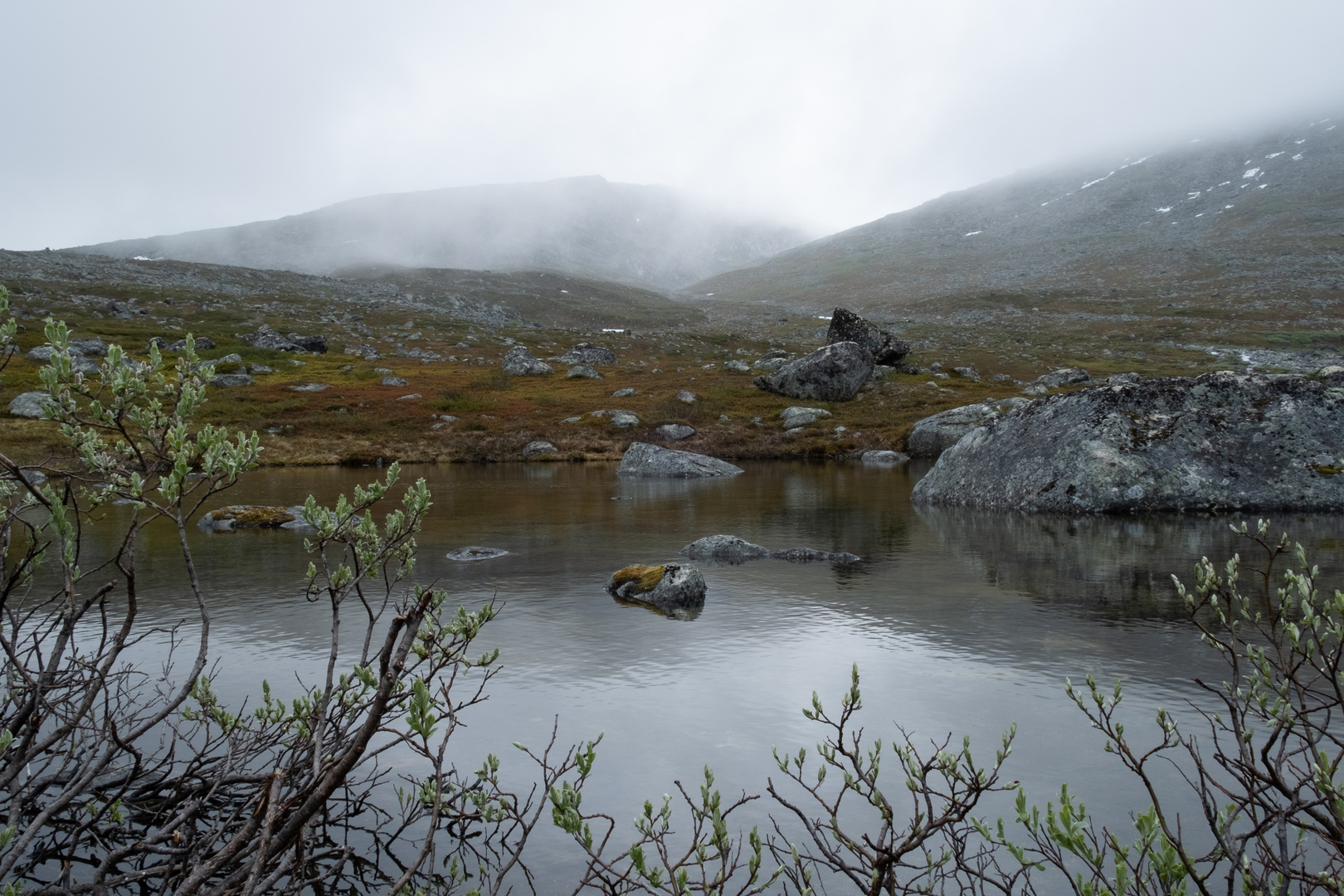 Nebel über Sápmi