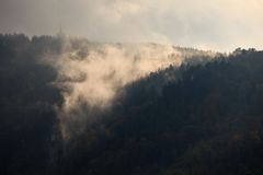 Nebel über Schlierbach