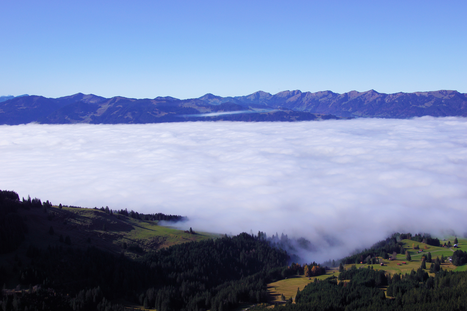 Nebel über Sonthofen