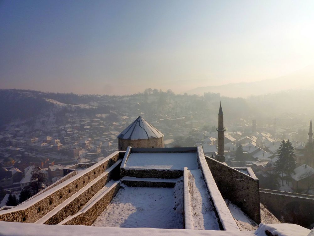 Nebel über Travnik ...