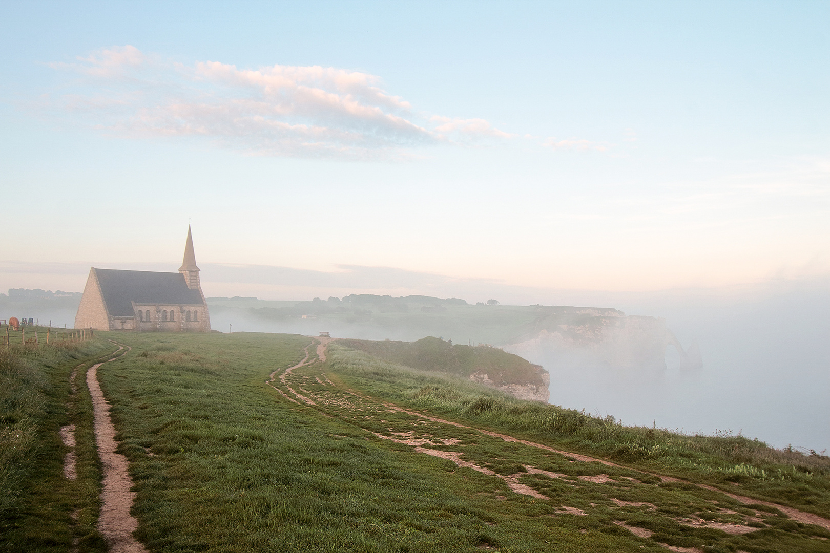 ~ Nebel über Étretat ~