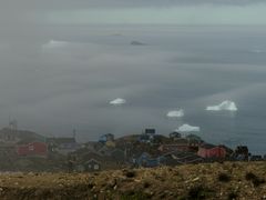 Nebel über Upernavik