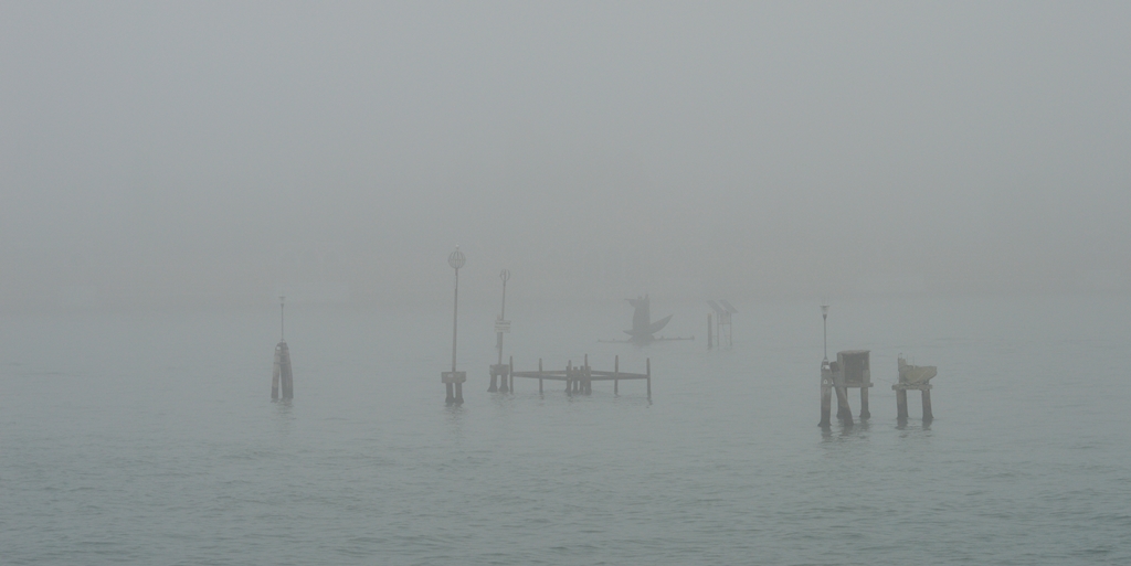 Nebel über Venedig