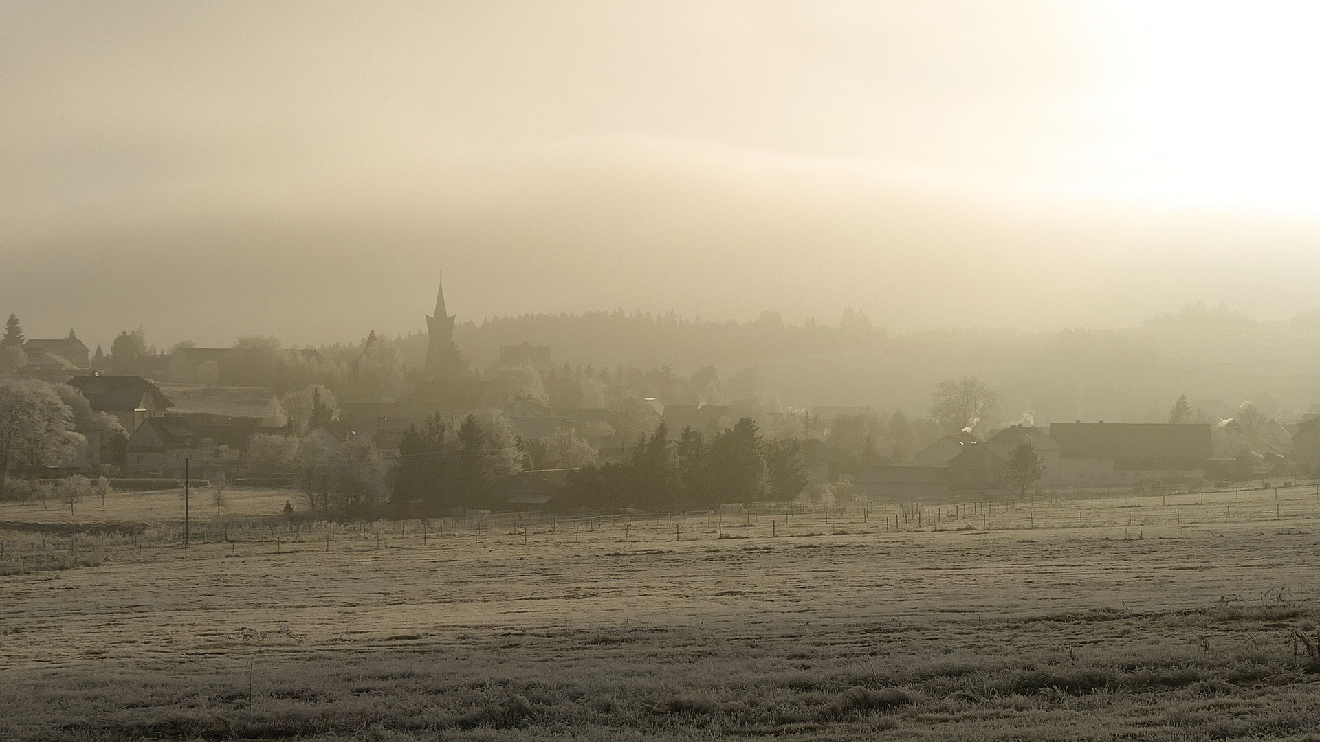 Nebel überm