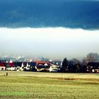 Nebel überm Dorf