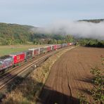 Nebel überm Fluss