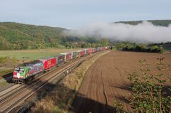 Nebel überm Fluss