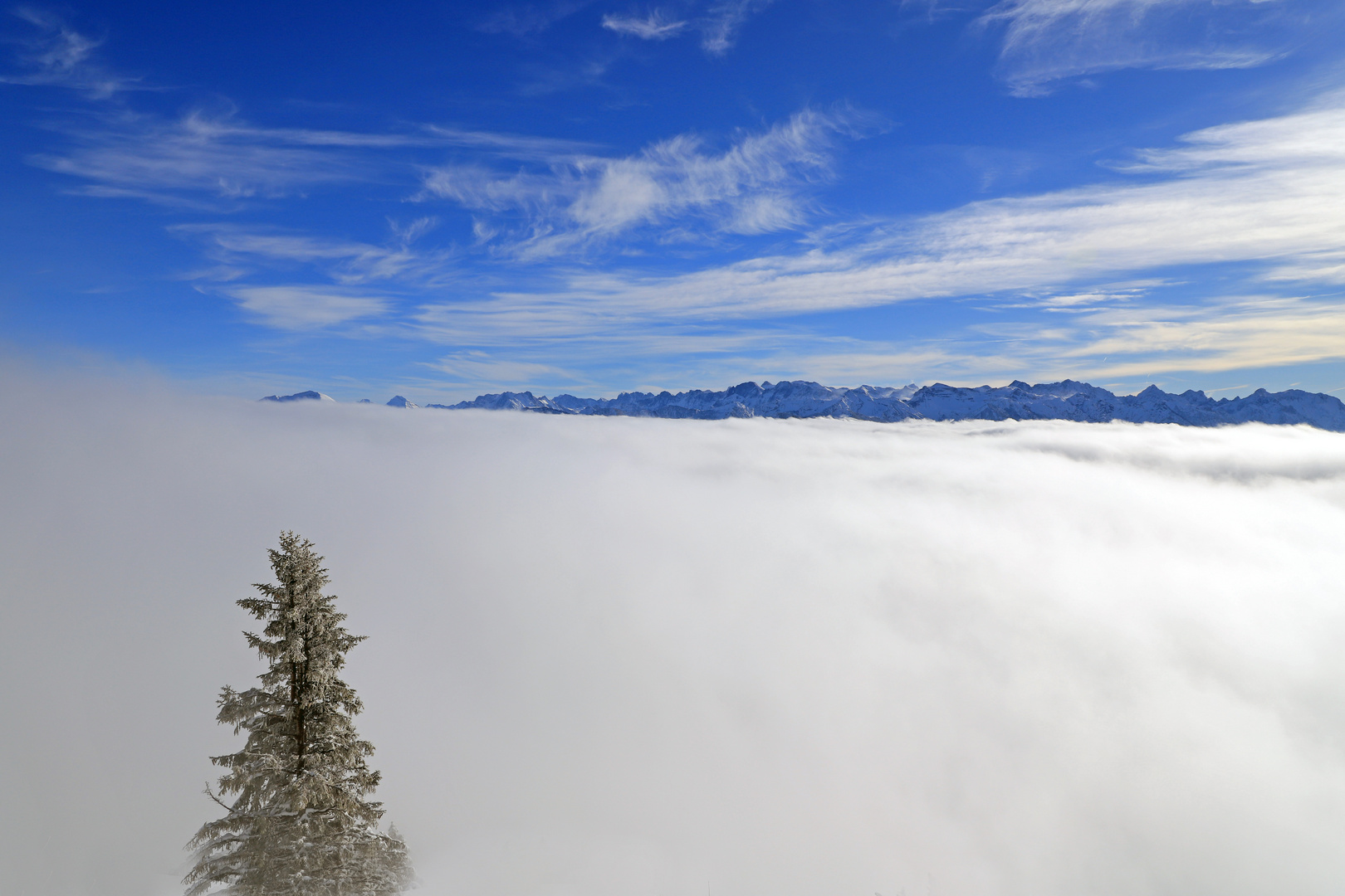 Nebel überm Walchensee