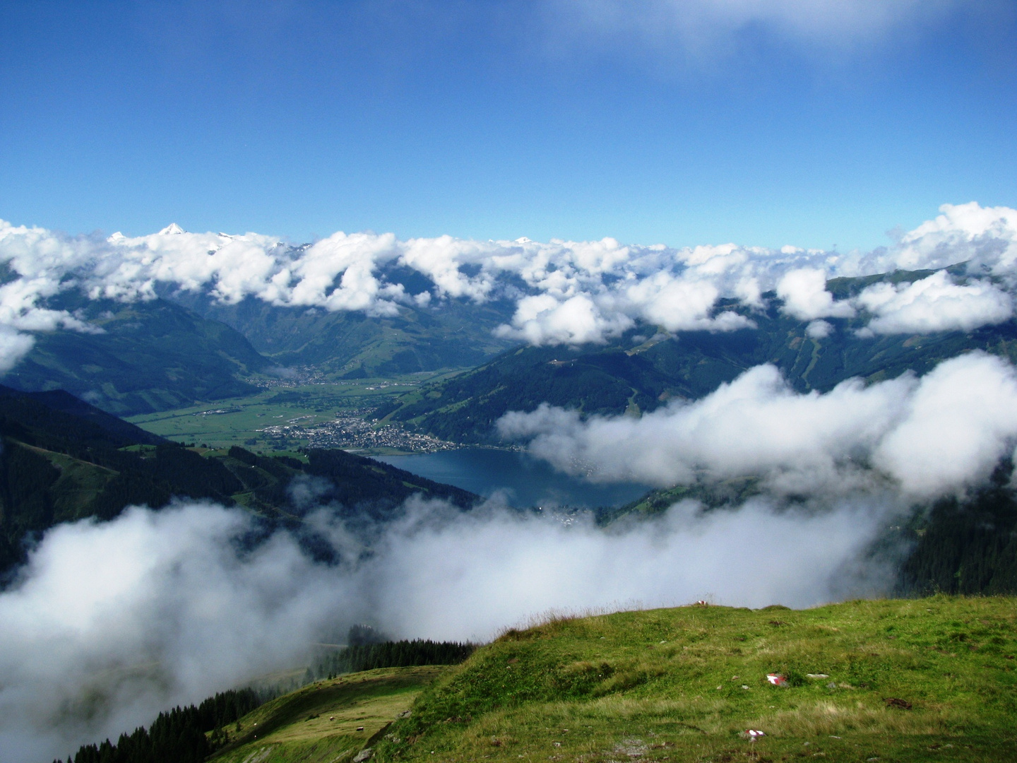 Nebel überm Zeller See