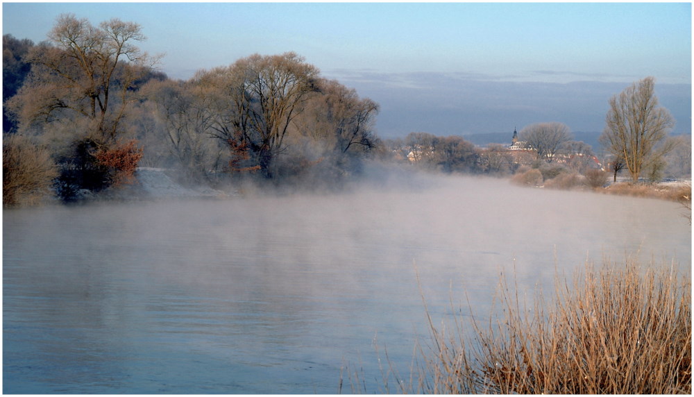 Nebel über´n Fluss