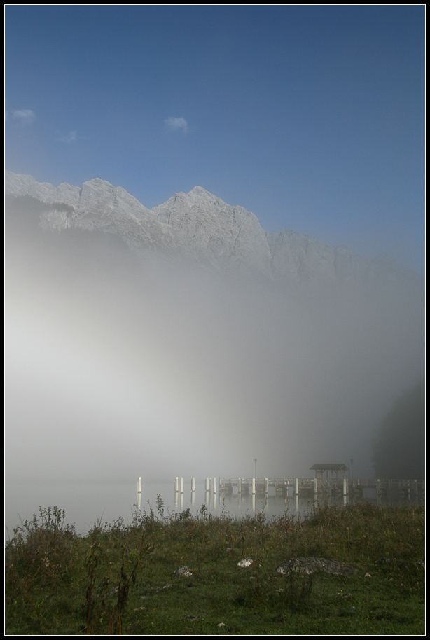 Nebel übern Königssee 1