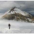 Nebel um den Fuscherkarkopf