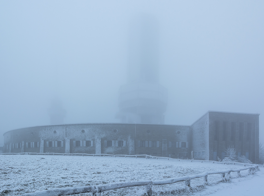 Nebel und Eis