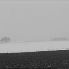 Nebel und Schnee