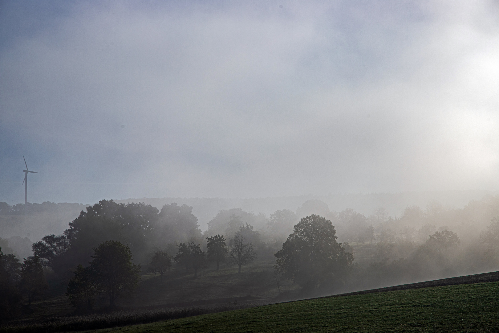 Nebel und Sonne