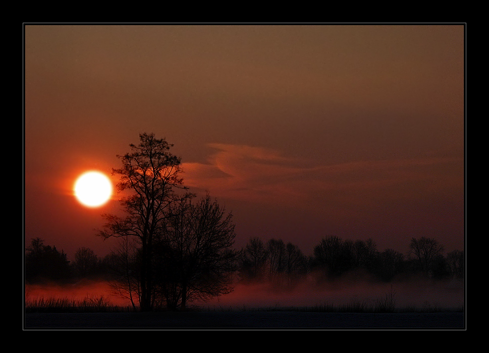 Nebel und Sonne im Isartal