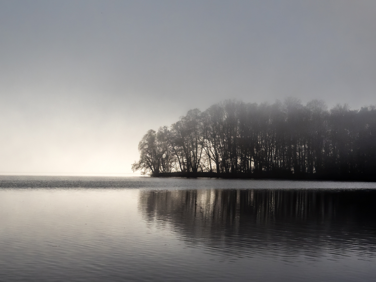 Nebel versus Sonne....