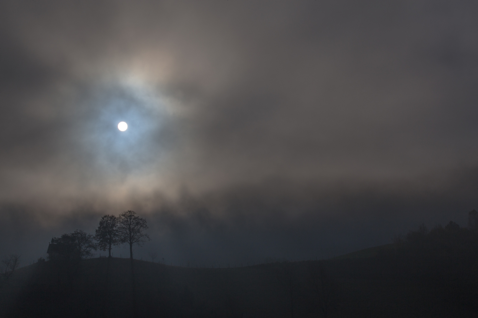 Nebel versus Sonne
