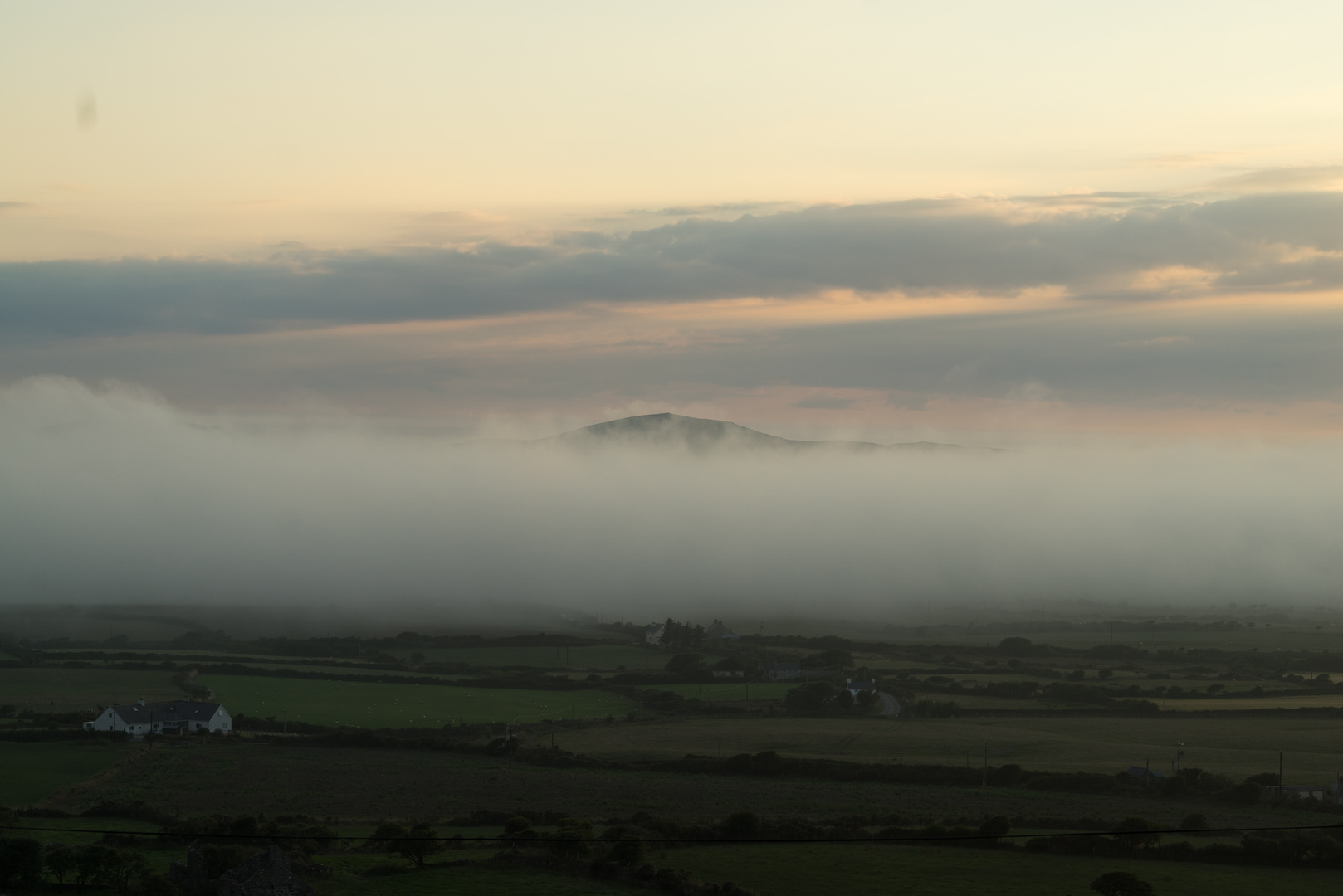 Nebel vor Avalon (Wales)