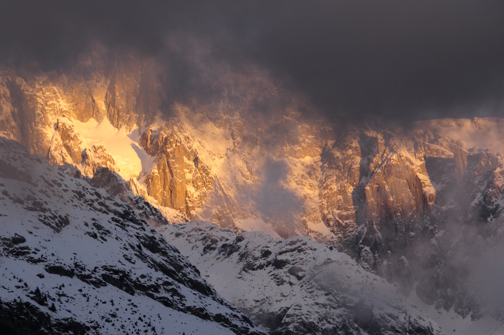 Nebel vor dem Morgenrot