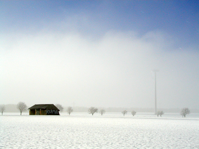 Nebel zieht auf