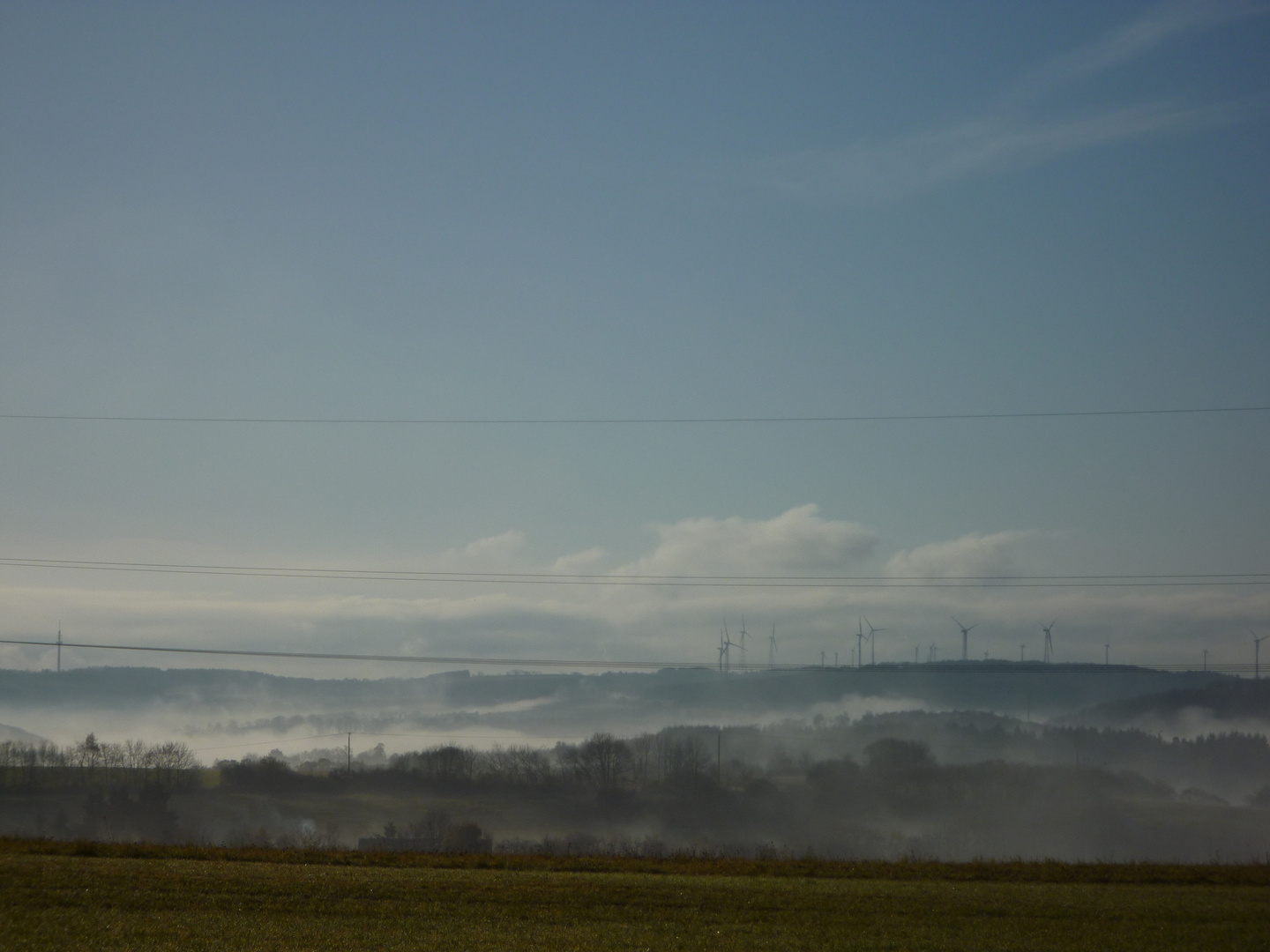 nebel zieht auf