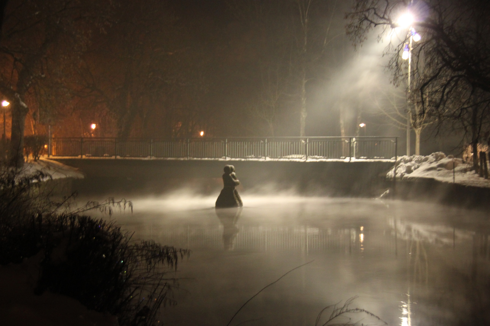 Nebel zieht auf