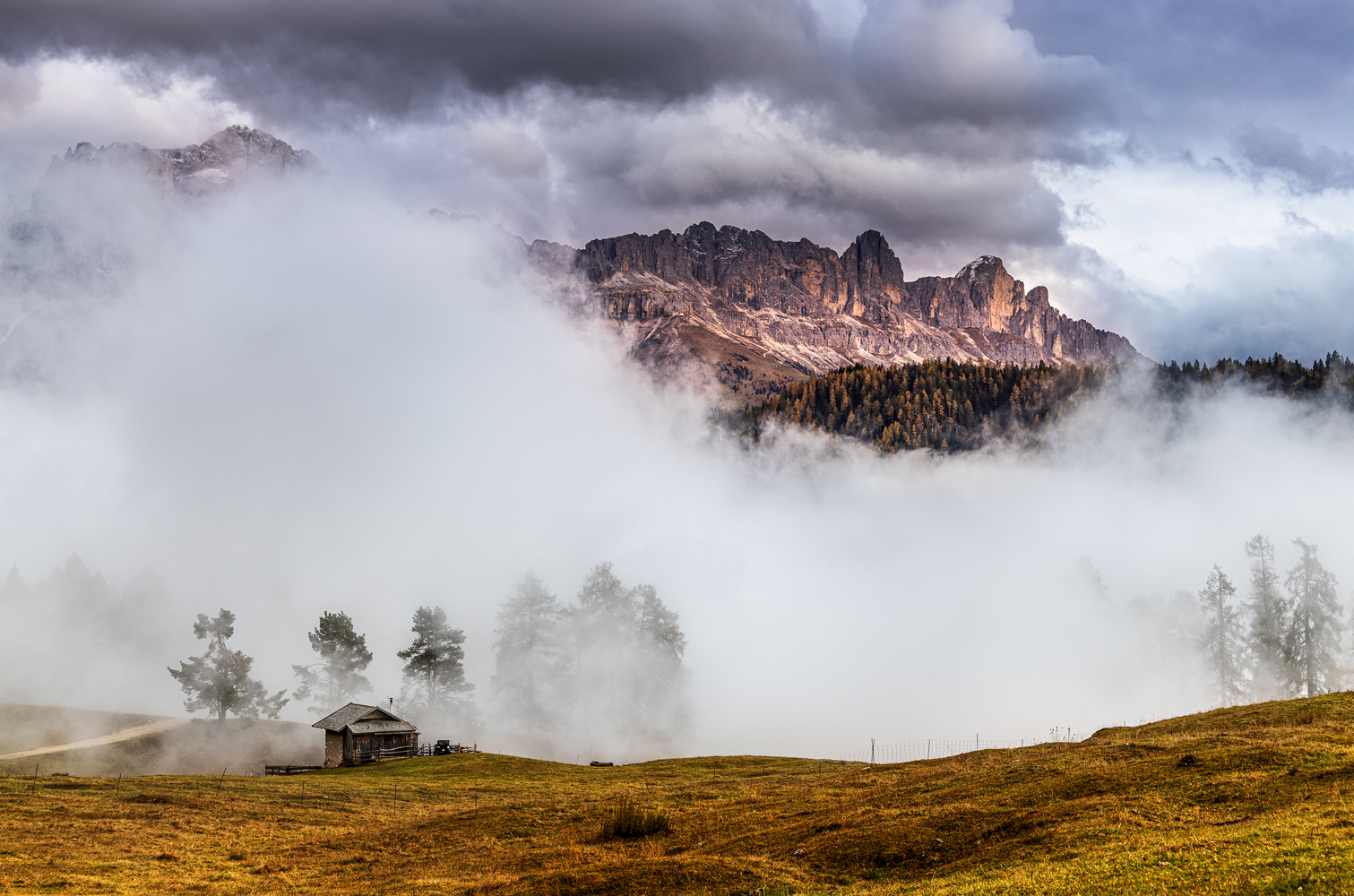 nebel zieht auf