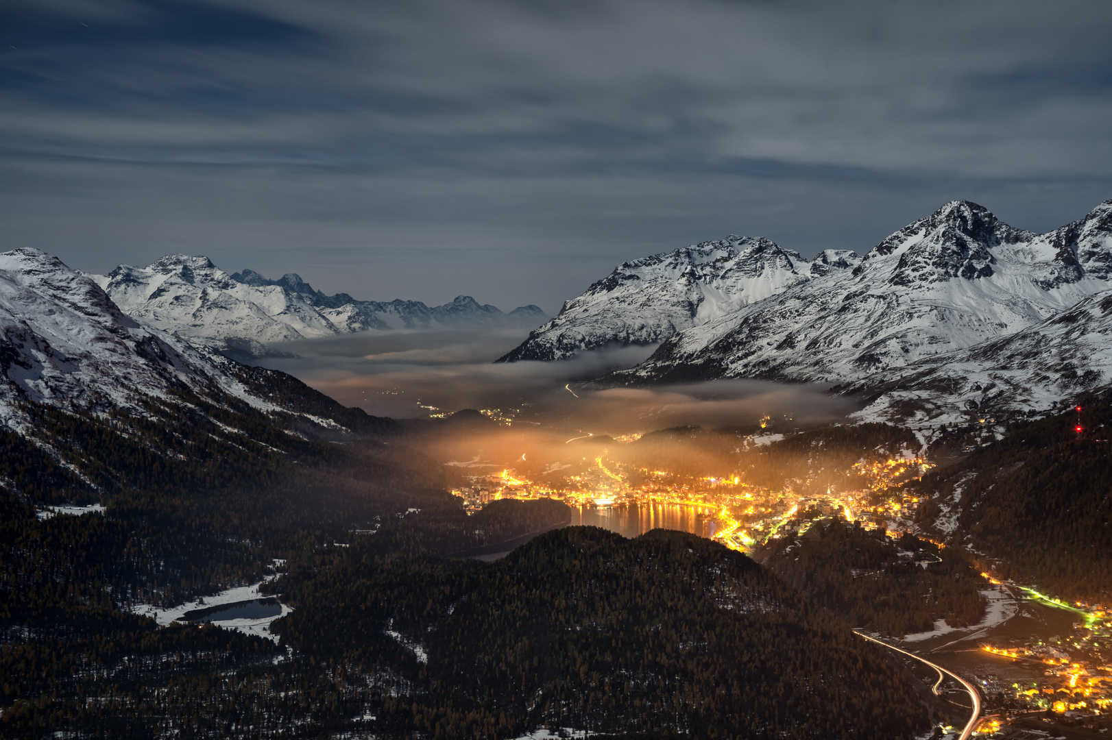 Nebel zieht auf