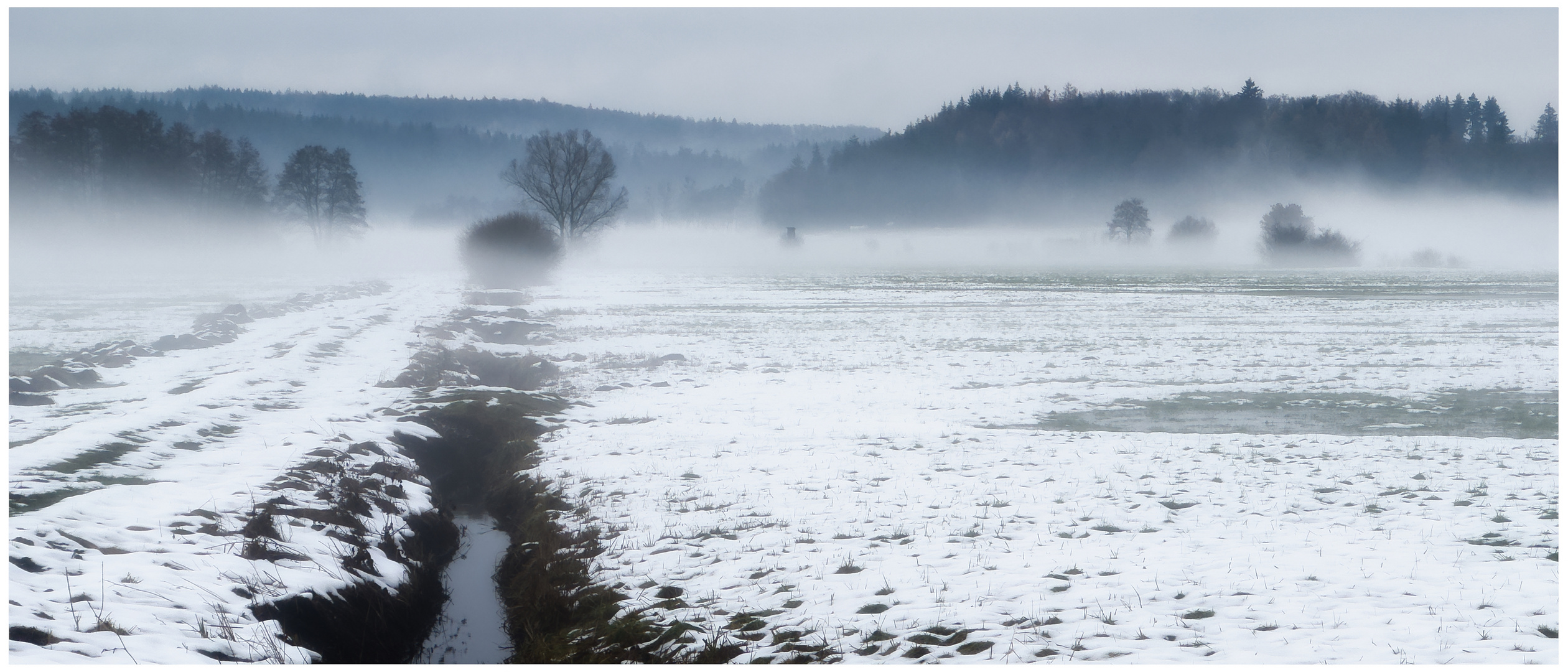 Nebel zieht auf!